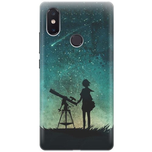 фото Силиконовый чехол на xiaomi mi 8 se / сяоми ми 8 се с принтом "загадай желание" gosso