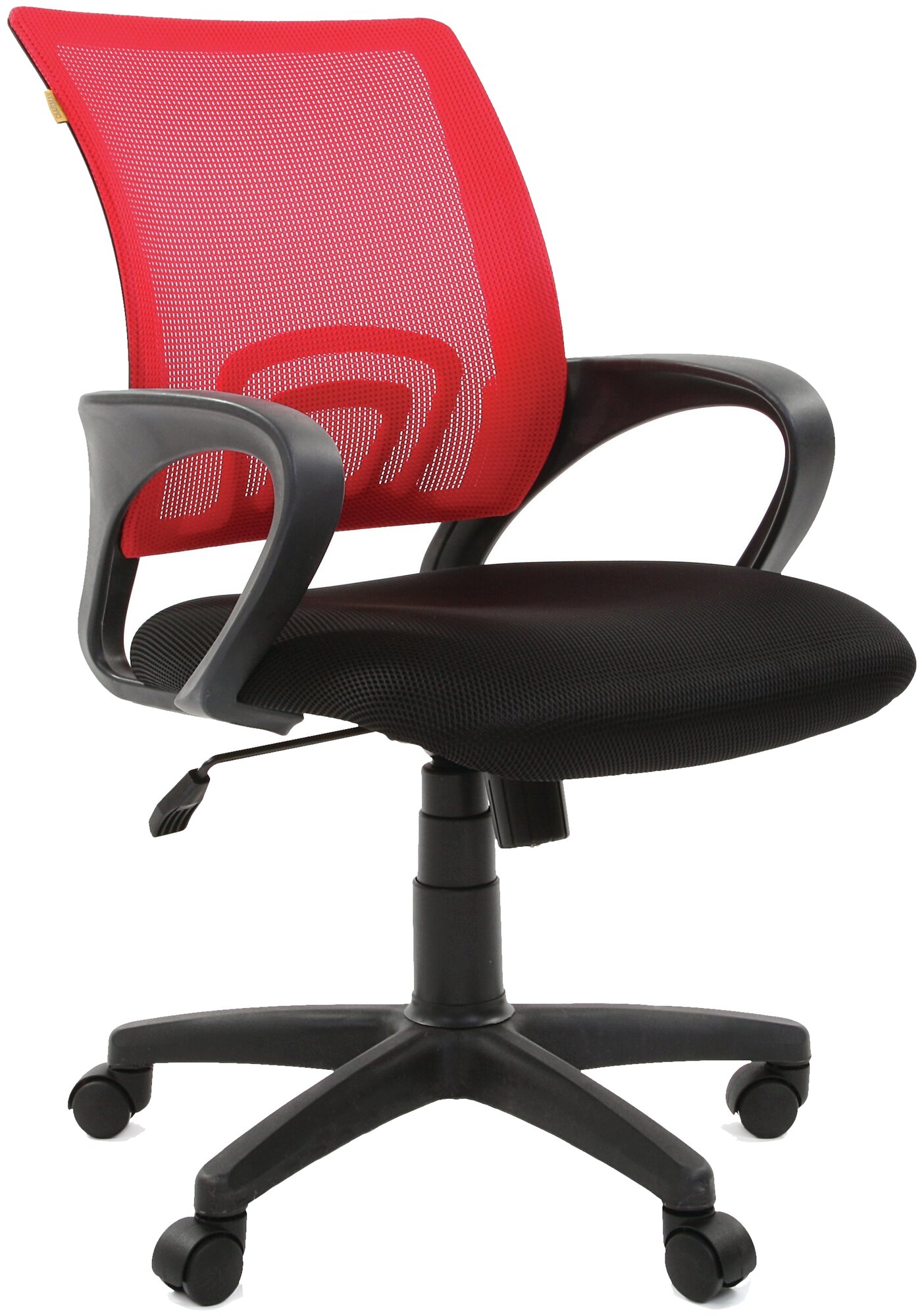 Офисное кресло Chairman 696 Россия TW красный - фотография № 1