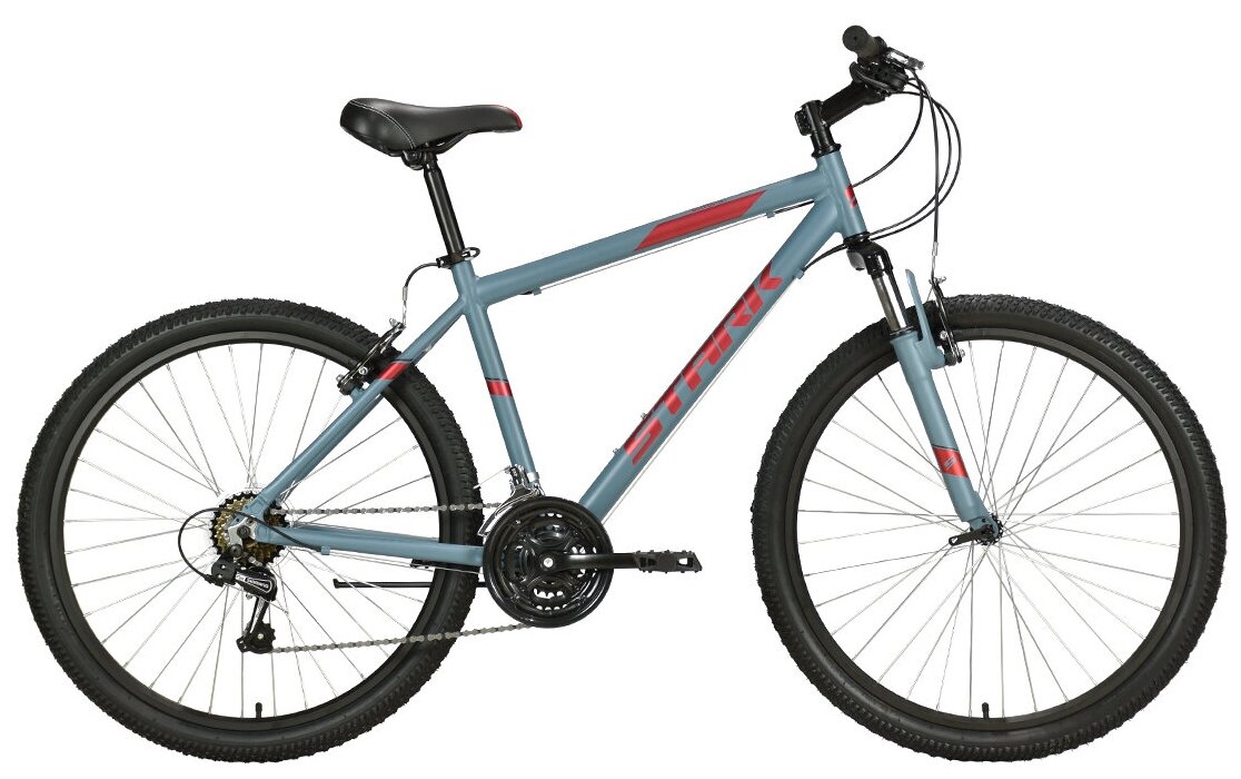 Велосипед Stark Outpost 26.1 V (2021) 18" серый/красный