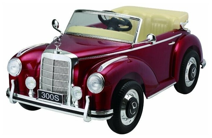 Электромобиль Barty Mercedes-Benz 300S (Красный глянец)