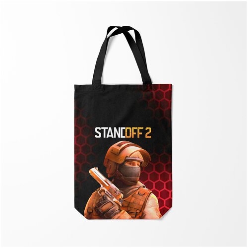 фото Сумка-шоппер / 31х42 см / геймерам / standoff 2 z9 project burnettie