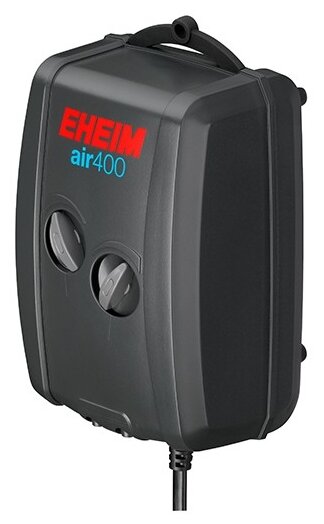 Компрессор EHEIM AIR PUMP 400 (400л.ч) (двухканальный с трубкой и распылителем)