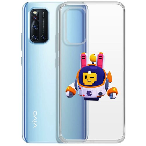 фото Чехол-накладка clear case brawl stars-лунный спраут для vivo v19 krutoff group
