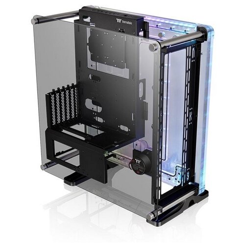 Корпус Thermaltake DistroCase 350P CA-1Q8-00M1WN-00 Black/Win/SPCC/PMMA/Tempered Glass*1 (524629)