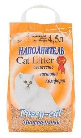 Pussy-Cat минеральный наполнитель 3 кг