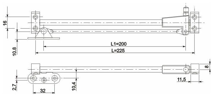 Барный кронштейн схема установки