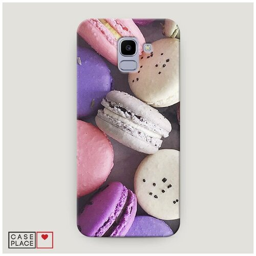 фото Чехол пластиковый samsung galaxy j6 2018 пирожные case place