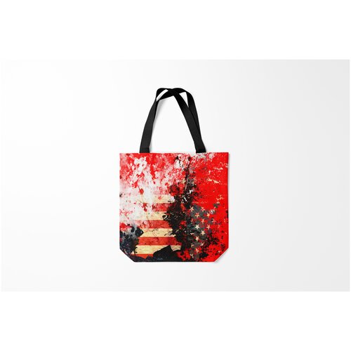 фото Сумка-шоппер / 40х40 см / туристические / сша burnettie