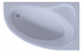 Акриловая ванна Aquatek Фиджи 170x110 FID170-0000005 правая, без гидромассажа, с фронтальным экраном (вклеенный каркас)
