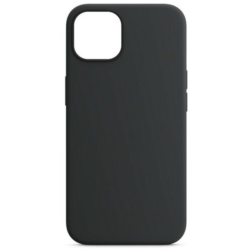 фото Чехол силиконовый mitrifon для iphone 13 (6.1") black черный №18