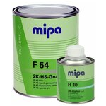 Mipa 2K HS 4+1 Grundfiller F54 Грунт- выравниватель (толщина покрытия до 180 мкм), в комплекте с отвердителем (1л + 0,25л) - изображение