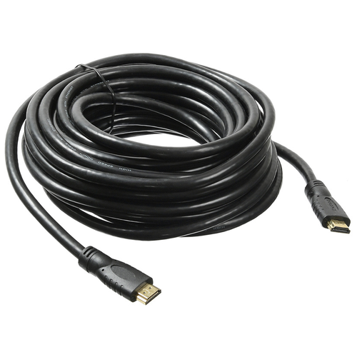 Кабель аудио-видео Buro HDMI 2.0 HDMI (m)/HDMI (m) 10м. Позолоченные контакты черный (BHP HDMI 2.0-10)