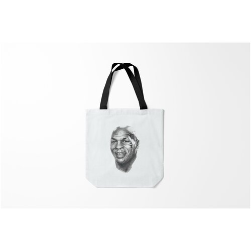 фото Сумка-шоппер / 40х40 см / боевые искусства / майк тайсон burnettie