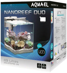 Aквариум NANO REEF DUO LED белый 49л