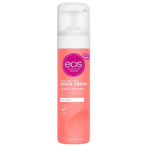 EOS Крем для бритья Pink Citrus Shave Cream Розовый Цитрус, 207 мл