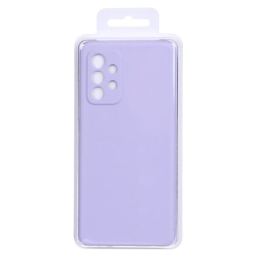 фото Чехол-накладка для samsung galaxy a52 silicone cover violet ef-pa525tvegru