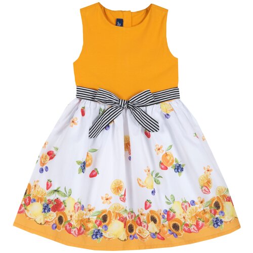 Платье без рукавов CHICCO, модель 03921, желтый 041, размер 104