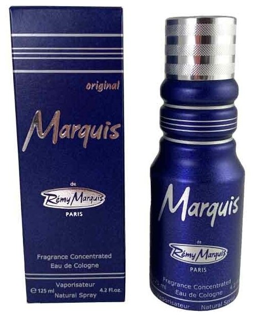 Remy Marquis Мужской Marquis Pour Homme Одеколон (edc) 125мл