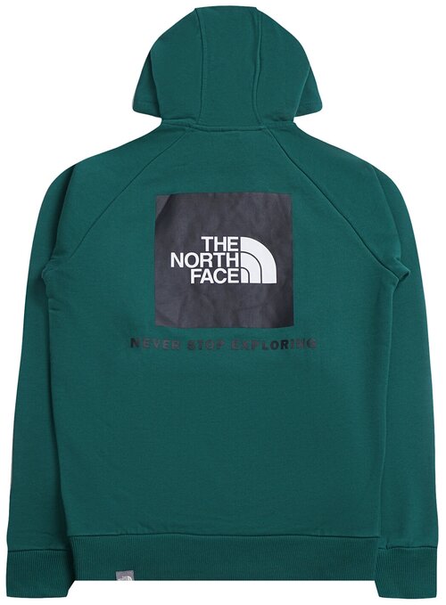 Худи The North Face, размер S, зеленый