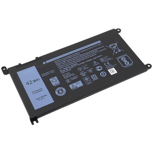 Аккумулятор WDX0R для Dell Vostro 5471 / 5481 / 5581 / Inspiron 13 7378 (3CRH3, T2JX4, FC92N) ) аккумулятор батарея для ноутбука dell inspiron 13 7375 wdx0r 11 4v 3500 mah