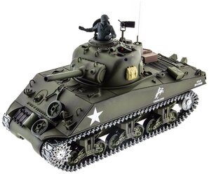 Танк Heng Long M4A3 Sherman (3898-1), 1:16, 52 см, зеленый