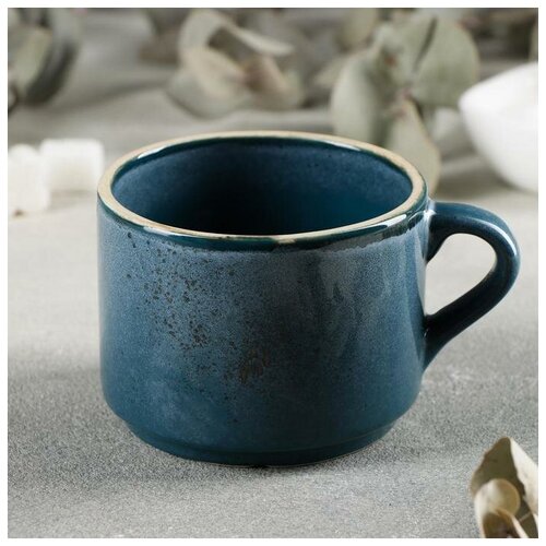Чашка чайная Blu reattivo, 350 мл, фарфор