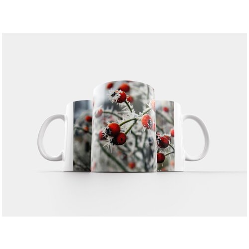 фото Кружка "зима, спелый, природа" 320 мл lotsprints