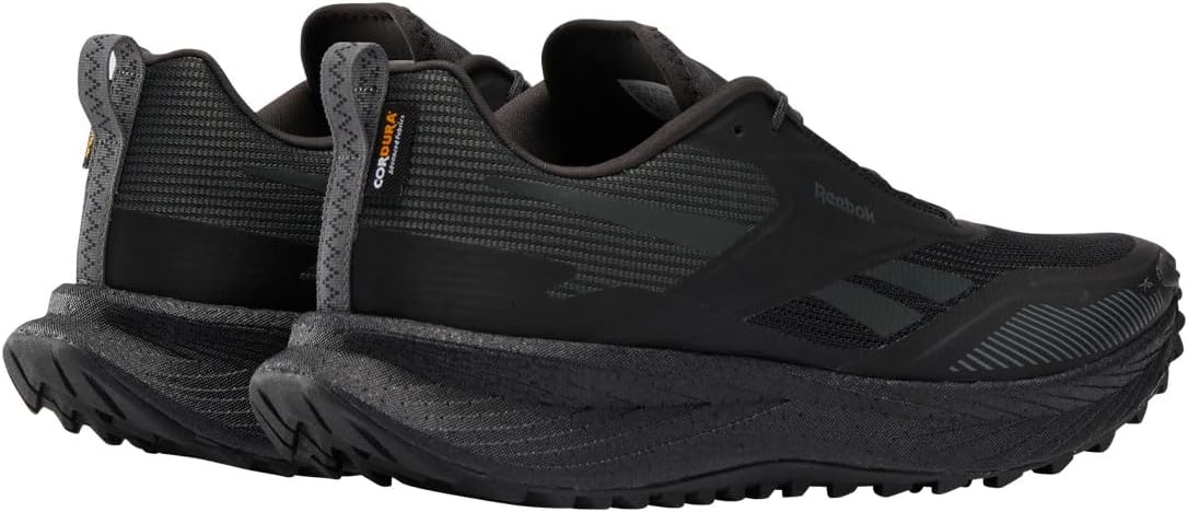 Кроссовки Reebok Floatride Energy 6 Adventure, размер 9,5 US, черный/серый/оранжевый — фото 1