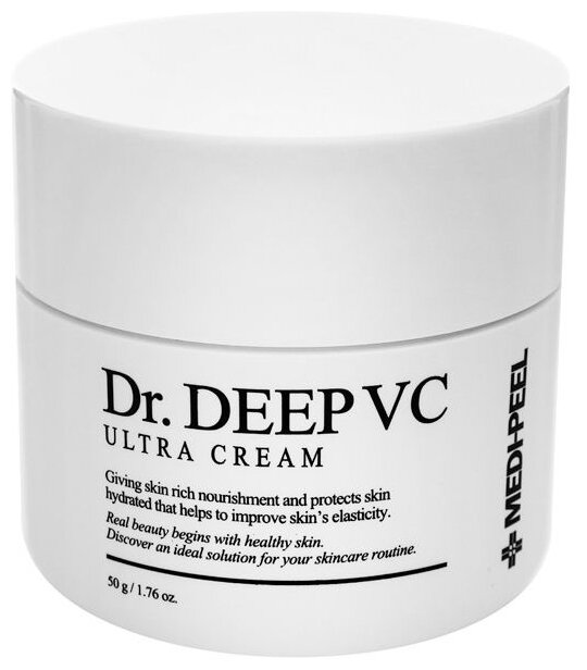 MEDI-PEEL Dr.Deep VC Ultra Cream Мультивитаминный крем для лица выравнивающий тон кожи, 50 мл