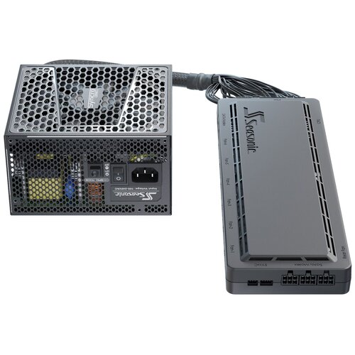 Корпус ATX SeaSonic SYNCRO Q704 черный, БП 750W, USB Type-C, 2*USB 3.0, audio