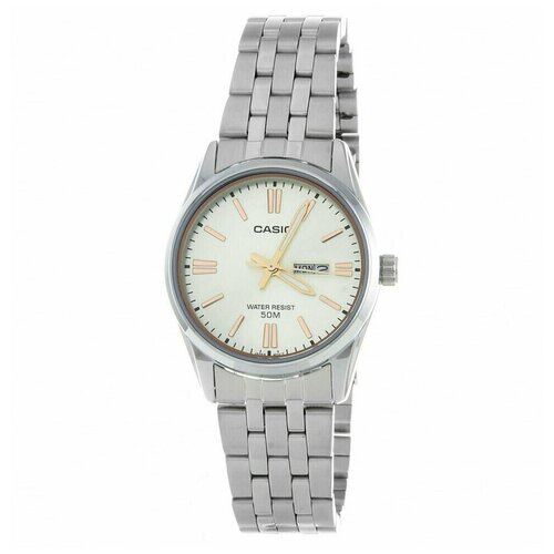 Наручные часы CASIO Collection LTP-1335D-9A, серый, серебряный наручные часы casio collection ltp 1335d 9a бежевый серебряный