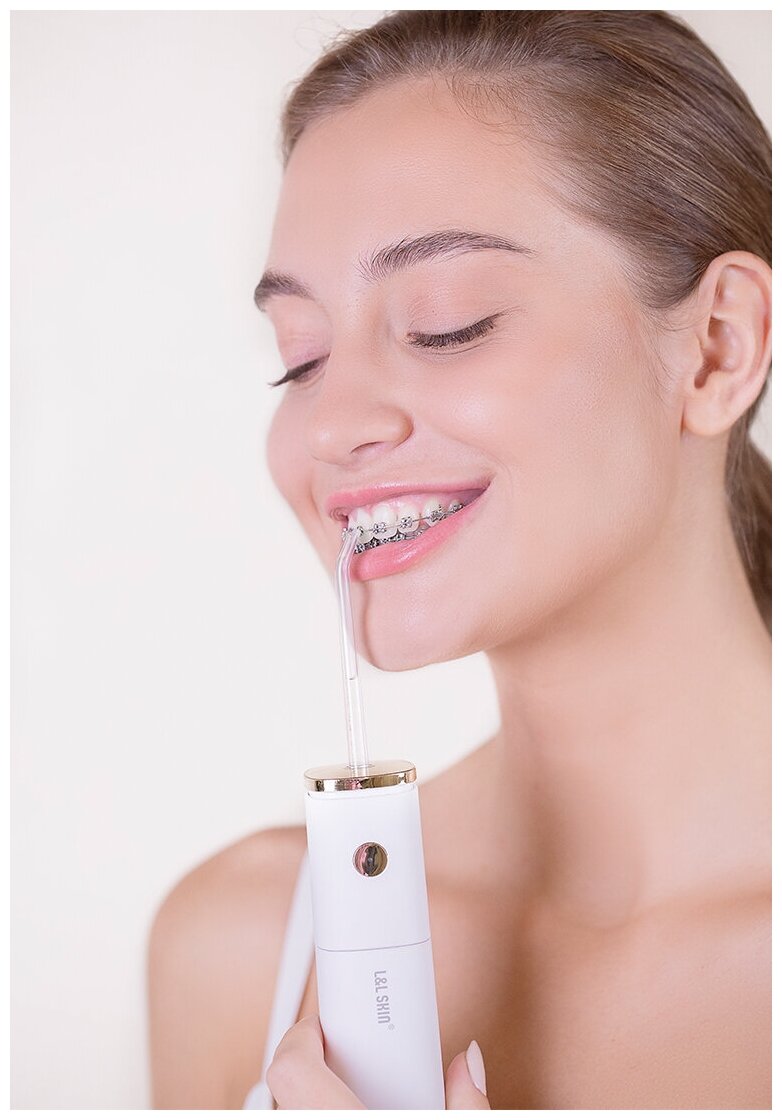 L&L Skin Портативный ирригатор для ухода за полостью рта MIGA - фотография № 3