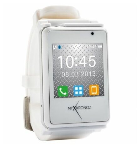 Умные наручные часы MyKronoz ZeNano White (белые) SW для смартфона