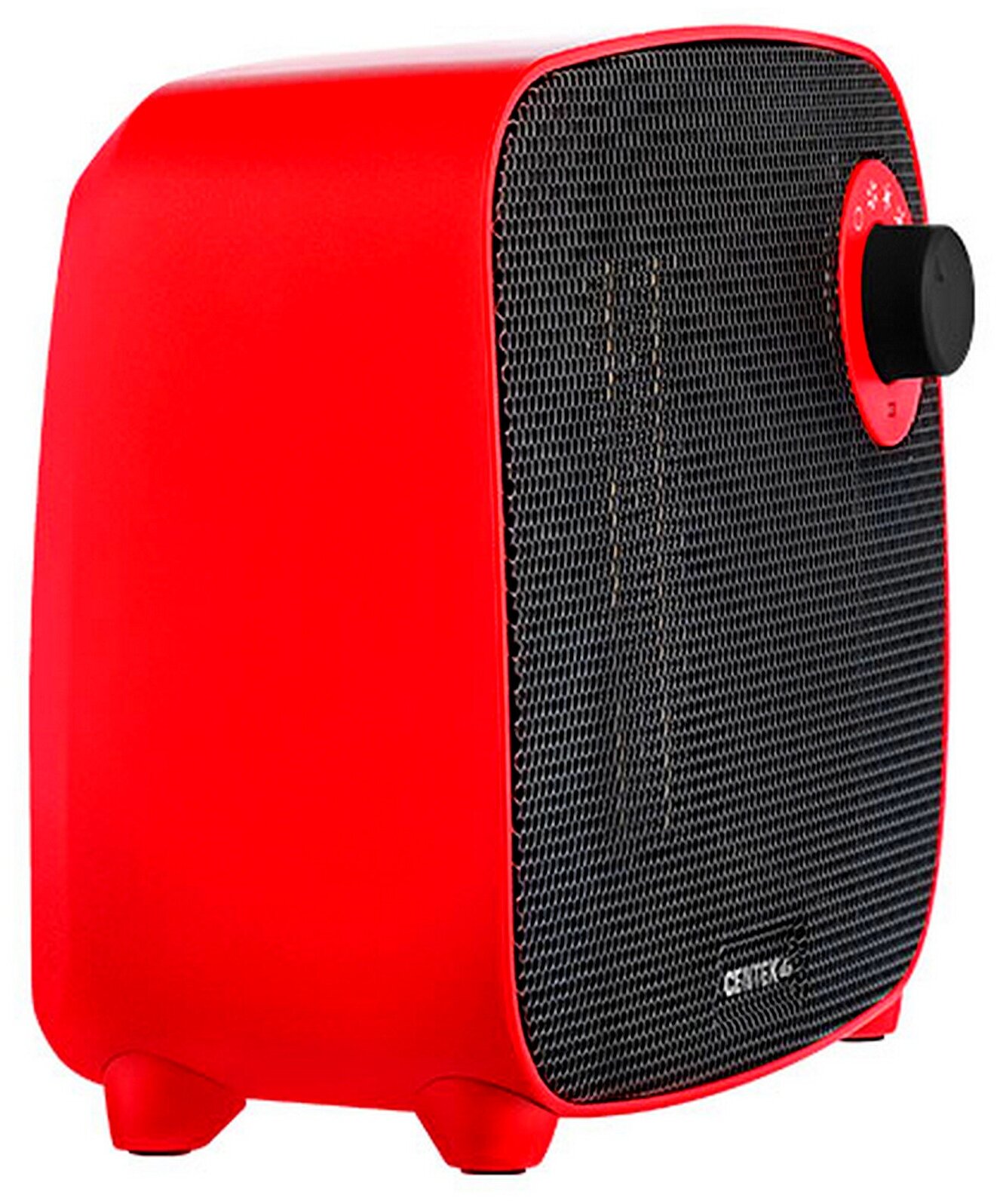 Тепловентилятор CENTEK , 1500Вт, красный, черный - фото №2