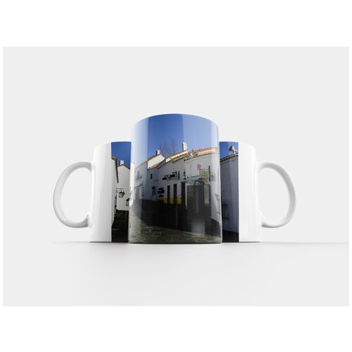 фото Кружка "испанская деревня, исэ шима, городской пейзаж" 320 мл lotsprints