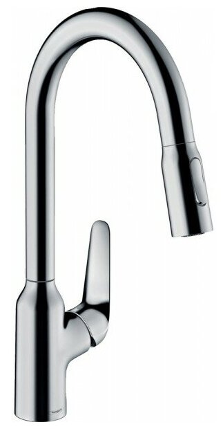 Смеситель Hansgrohe Focus M42 71800000 для кухонной мойки