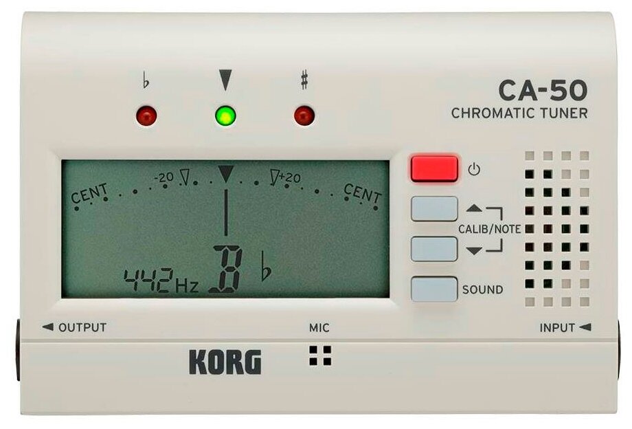 KORG CA-50 цифровой хроматический тюнер