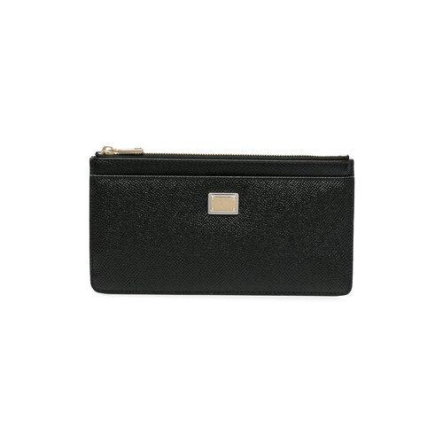 Кошелек DOLCE GABBANA фактура зернистая черный 50498₽