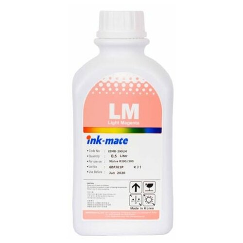 Чернила ink-mate EIM-801LM для EPSON (T6736/T6646) L800/L805/L850/L1800 (500мл, light magenta, Dye)