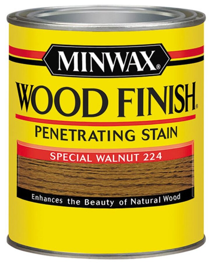 Масло для дерева и мебели Minwax Wood Finish. 224 Грецкий орех, 946 мл. Тонирующая пропитка - морилка для дерева