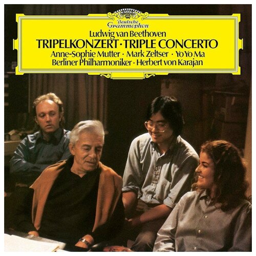 Виниловые пластинки, Deutsche Grammophon, ANNE-SOPHIE MUTTER; YO-YO MA - Beethoven: Triple Concerto (LP) виниловые пластинки deutsche grammophon anne sophie mutter brahms violin concerto in d lp