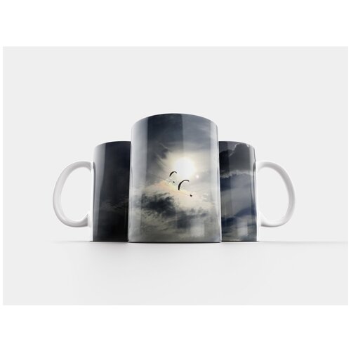 фото Кружка "силуэт, парашют, крайний" 320 мл lotsprints