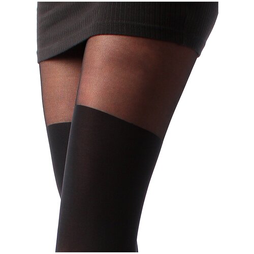 Колготки женские телесные в мелкий горох 30 den размер 3-4 139₽