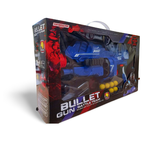 Бластер soft bullet gun бластер 502 11 soft gun в пакете