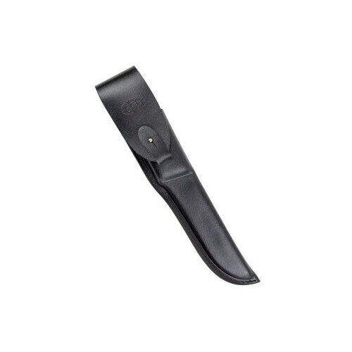 фото Туристический нож pirat "легенда апс", кожаный чехол, деревянная рукоять