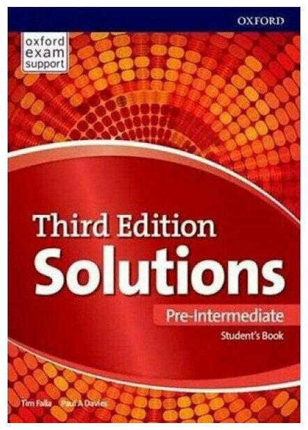 Solutions. Pre-Intermediate. Student's Book