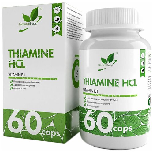 NaturalSupp Vitamin B1 5 мг 60 капсул