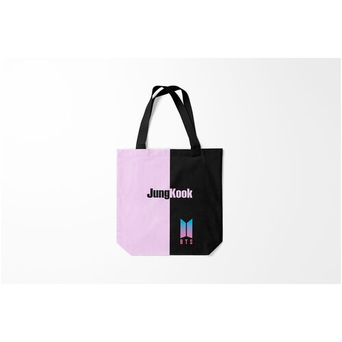 фото Сумка-шоппер / 40х40 см / k pop / bts jung kook burnettie