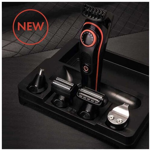 Беспроводной триммер мужской машинка для стрижки волос для мужчинбороды и усовдомашняяуход за волосамидля домачерныйподарок для мужамужчины 279900₽