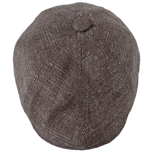 фото Кепка karoca восьмиклинка летняя x-137, хлопок, коричневая, размер 57